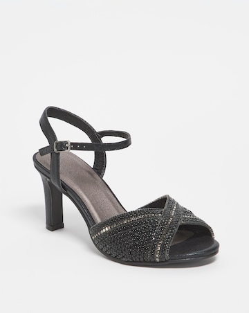 Joanna Hope Peep Toe Sandal EEE Fit