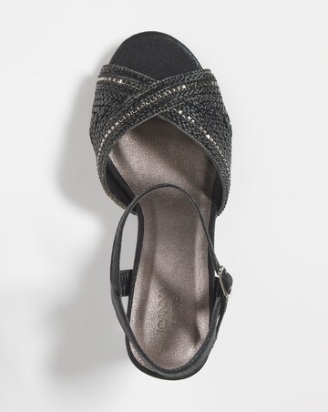 Joanna Hope Peep Toe Sandal EEE Fit