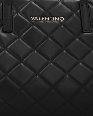 Valentino Bags Ocarina Black Diamond Quilt Tote Bag