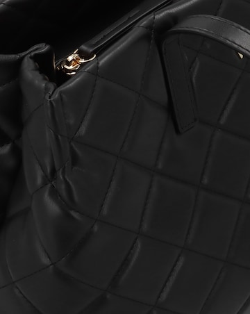 Valentino Bags Ocarina Black Diamond Quilt Tote Bag