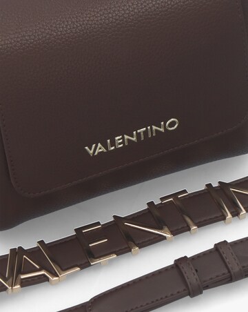 Valentino Bags Small Alexia Brown Satchel Bag