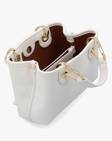 Emporio Armani X Small White Cross-Body Shopper Bag