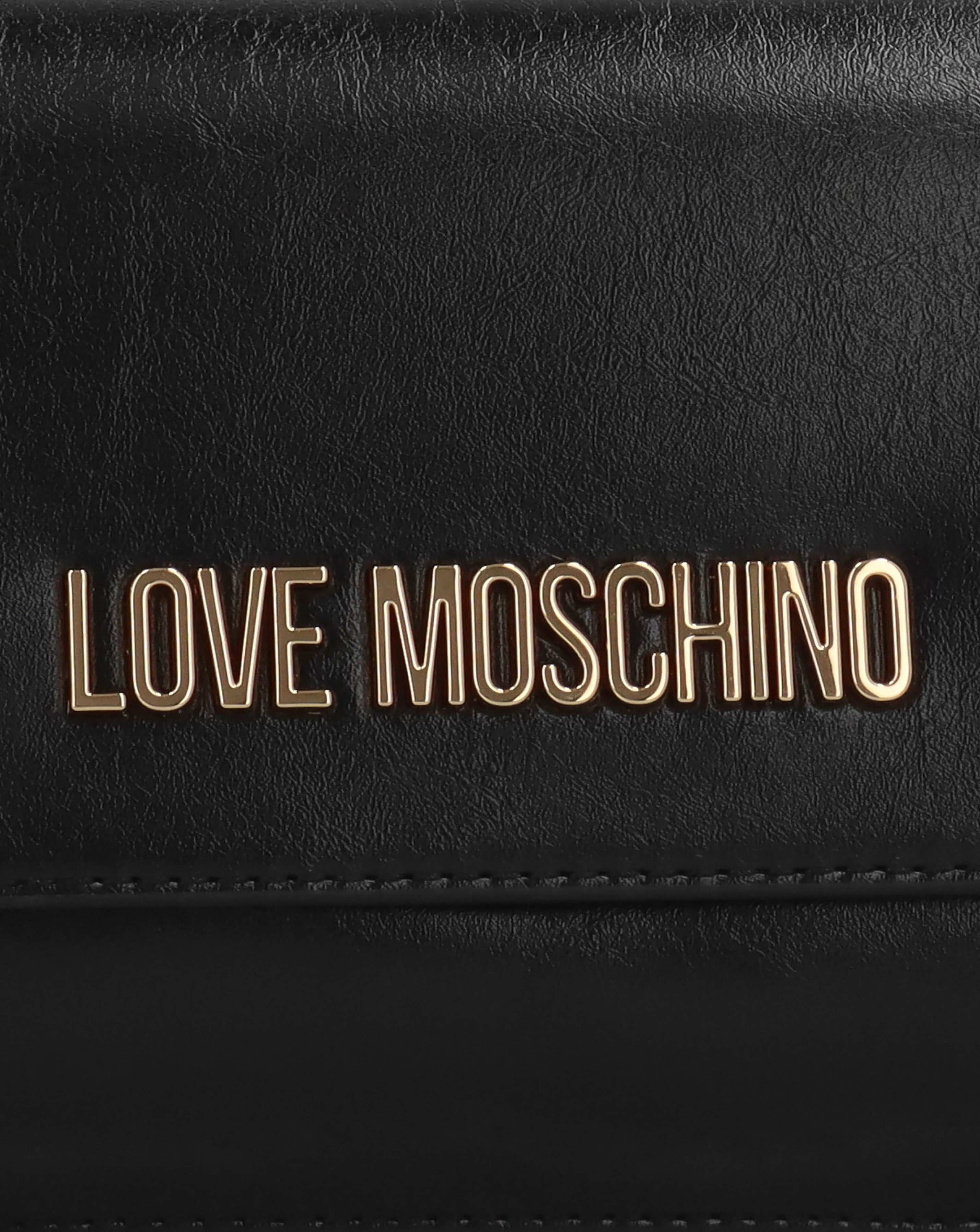 Love Moschino Smart Black Evening Shoulder Bag | JD Williams