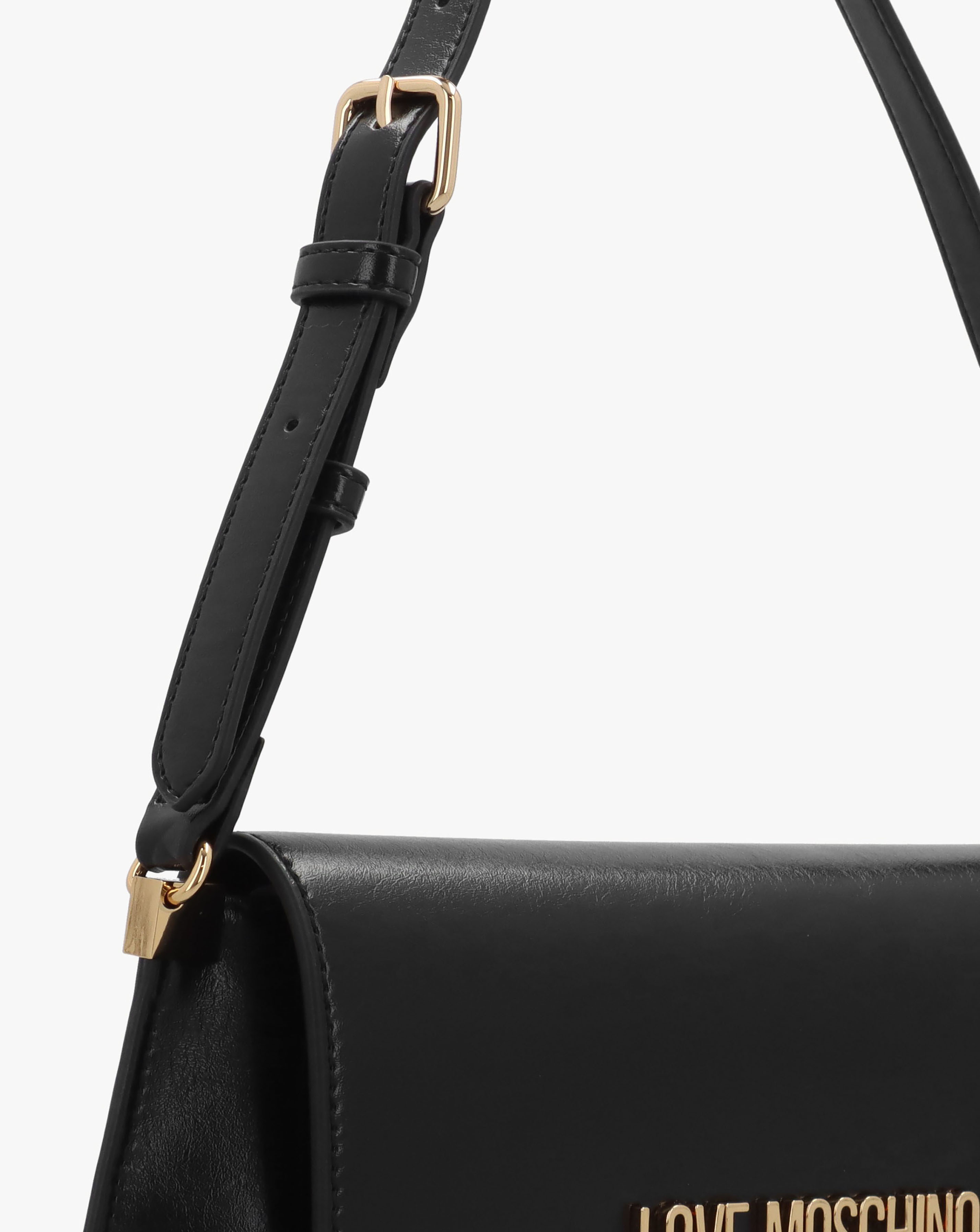 Love Moschino Smart Black Evening Shoulder Bag | JD Williams