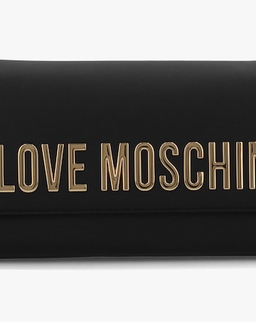 Love Moschino Bold Love Logo Black Evening Bag