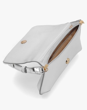 Love Moschino Smart Silver Evening Shoulder Bag