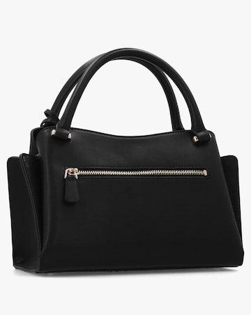 Guess Jane Small Black Satchel Bag