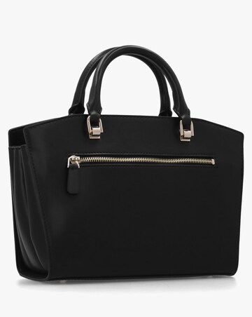 Guess Queensland Luxury Black Satchel Bag