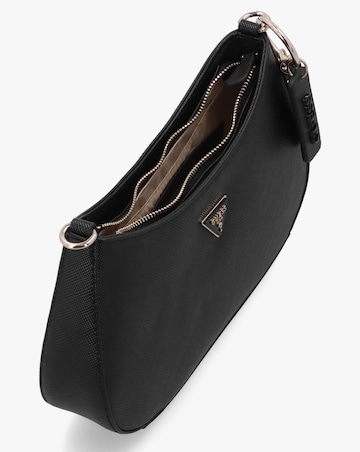 Guess Noelle II Top Zip Black Shoulder Bag