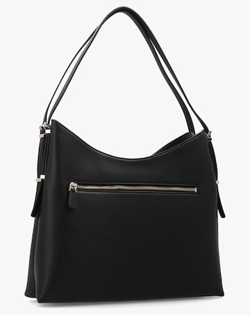 Guess Lefia Large Black Hobo Bag
