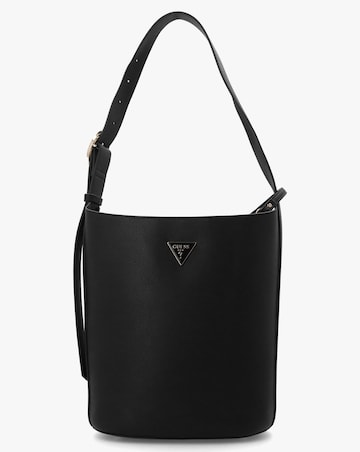 Guess Meridian II Black Bucket Bag