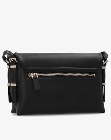 Guess Lefia Large Flap Black Shoulder Bag