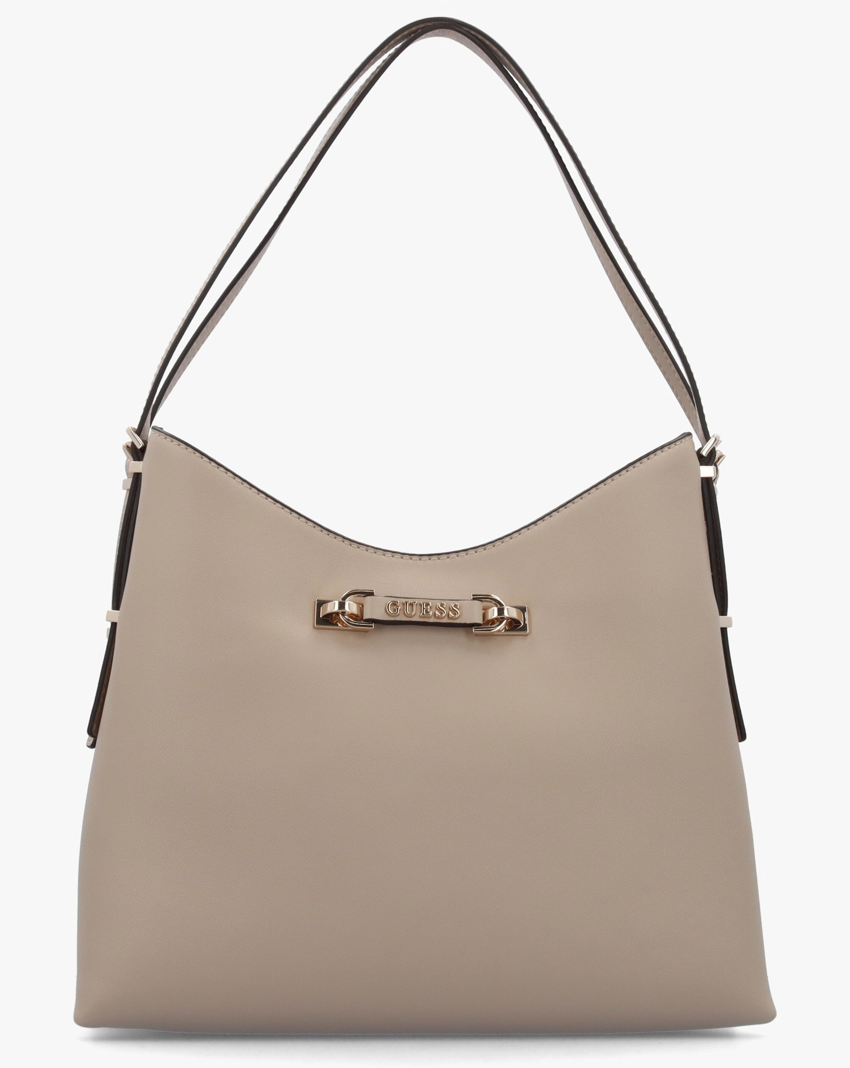 New In - Guess Lefia Large Taupe Hobo Bag