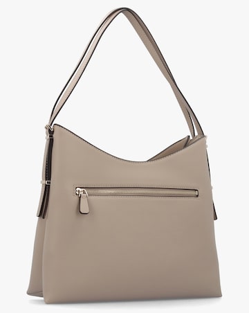 Guess Lefia Large Taupe Hobo Bag