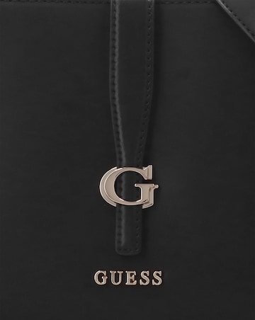 Guess Carrie Girlfriend Black Satchel Bag