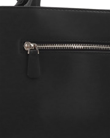 Guess Carrie Girlfriend Black Satchel Bag