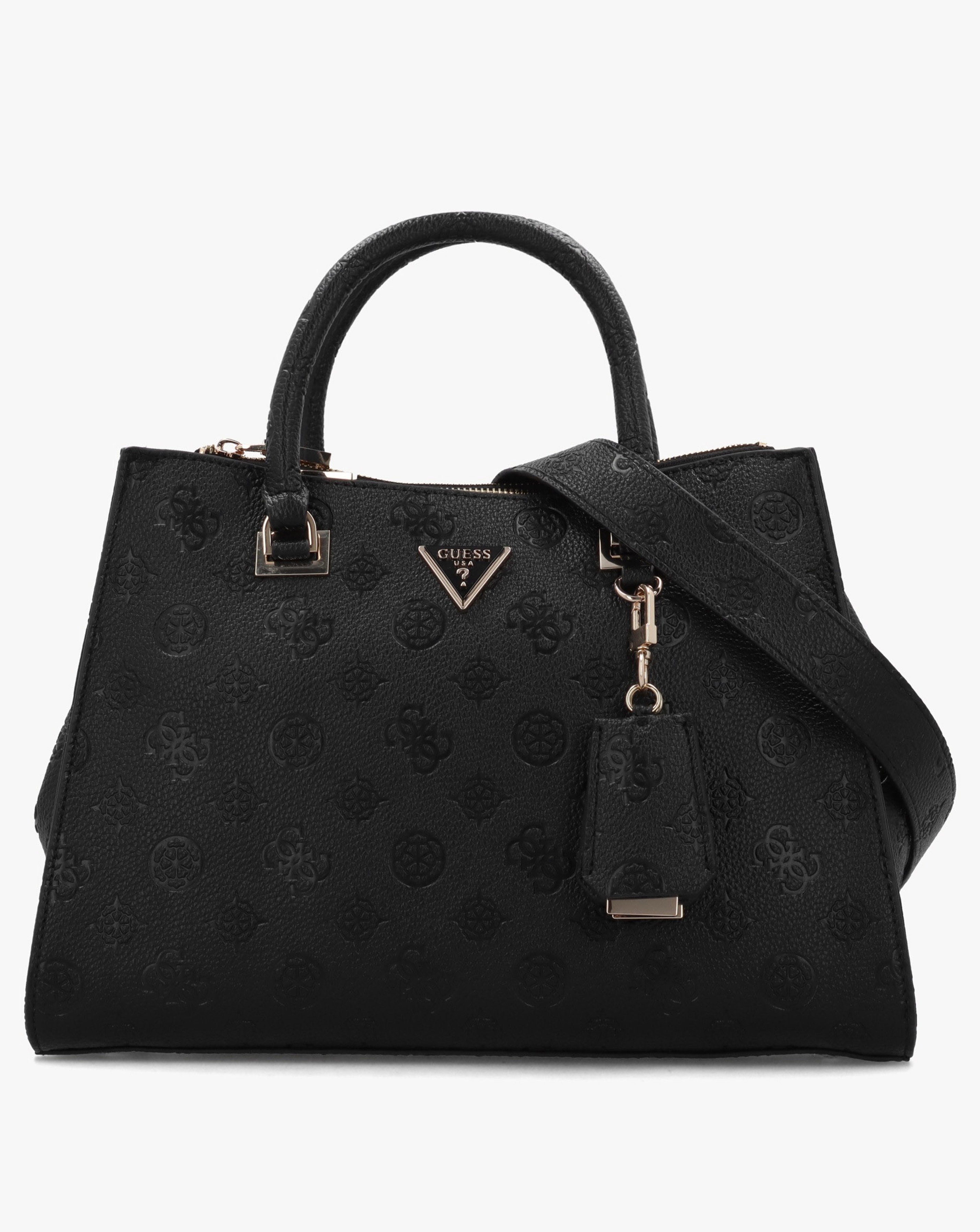 Guess Cresidia II Society Black Satchel