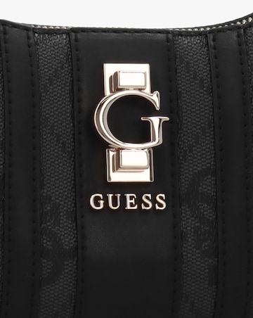 Guess Erenia Top Zip Coal Logo Shoulder Bag