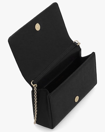 Love Moschino Smart Logo Black Shoulder Bag