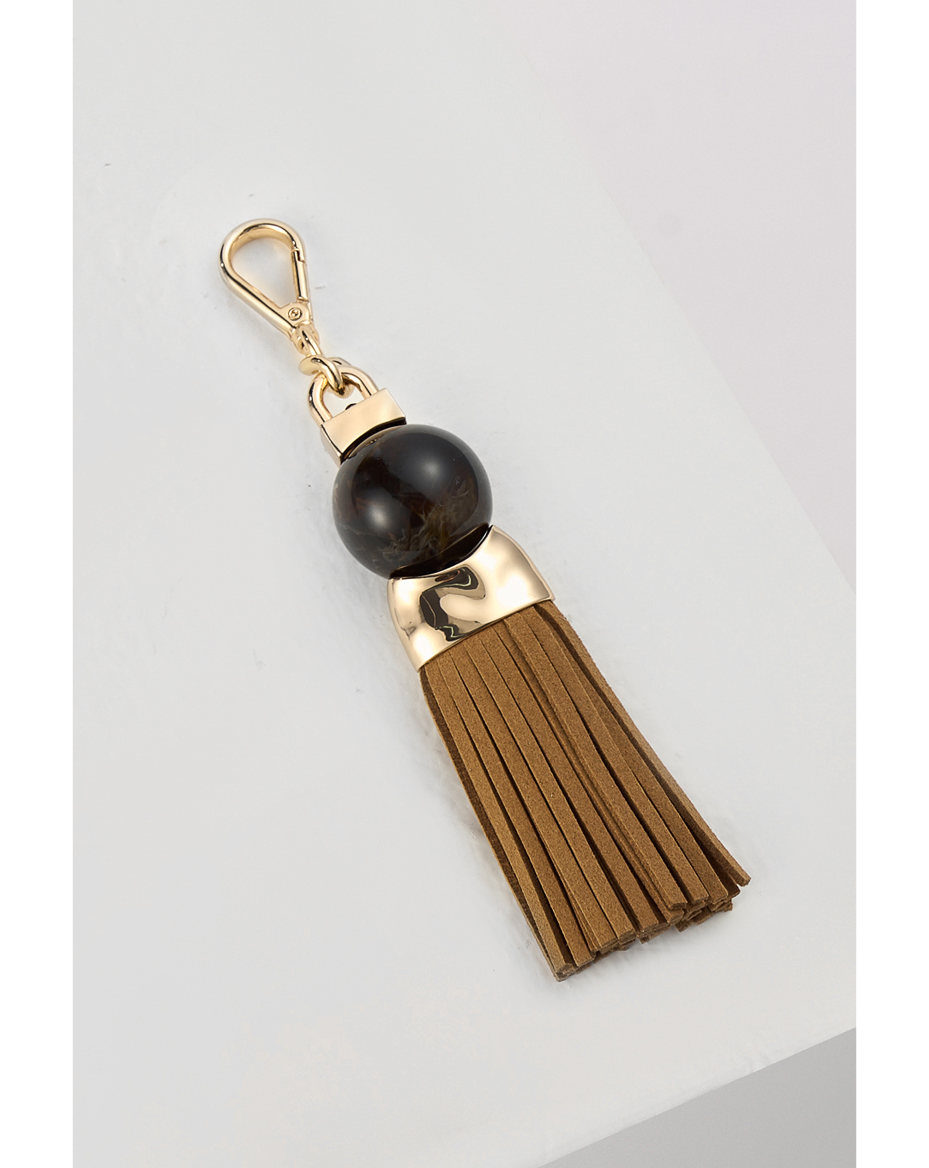 Luella Grey Thames Tassel Camel Charm
