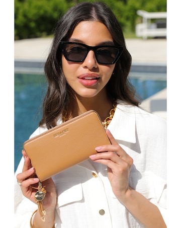 Luella Grey Ramona Camel Large Purse