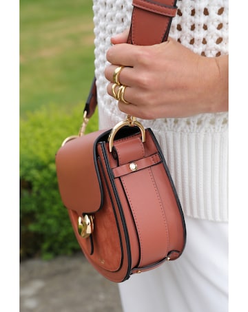 Luella Grey Venetia Pink Crossbody