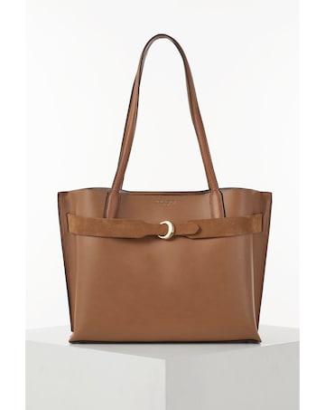 Luella Grey  Connie Camel Laptop Tote