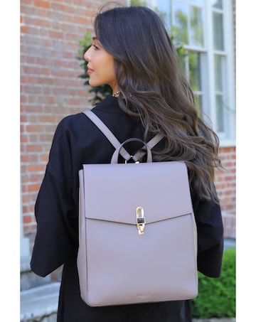 Luella Grey Hilda Peat Laptop Rucksack