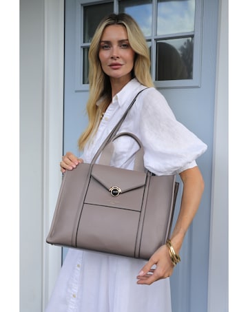 Luella Grey  Darcy Peat Laptop Tote