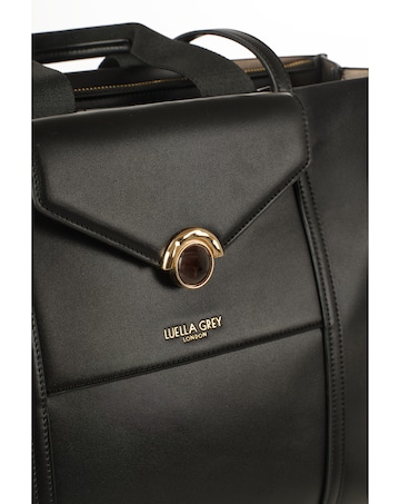 Luella Grey Darcy Black Laptop Tote