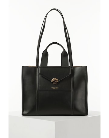 Luella Grey Darcy Black Laptop Tote