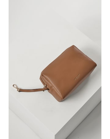 Luella Grey Pandora Camel Suede Hobo