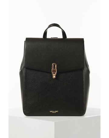 Luella Grey Hilda Black Laptop Rucksack