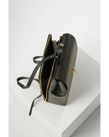 Luella Grey Hilda Black Laptop Rucksack