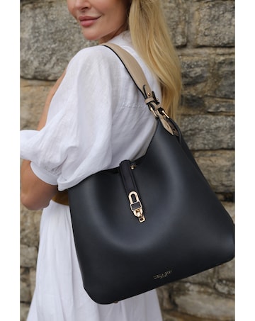 Luella Grey Romany Navy Hobo Tote