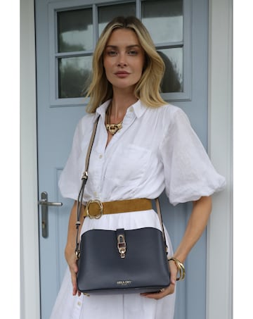 Luella Grey Margy Navy Crossbody