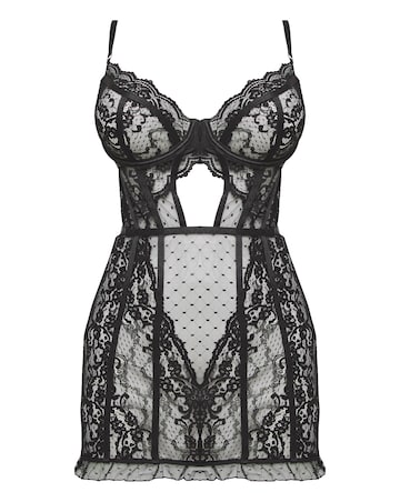 Ann Summers Sweetheart Babydoll Black
