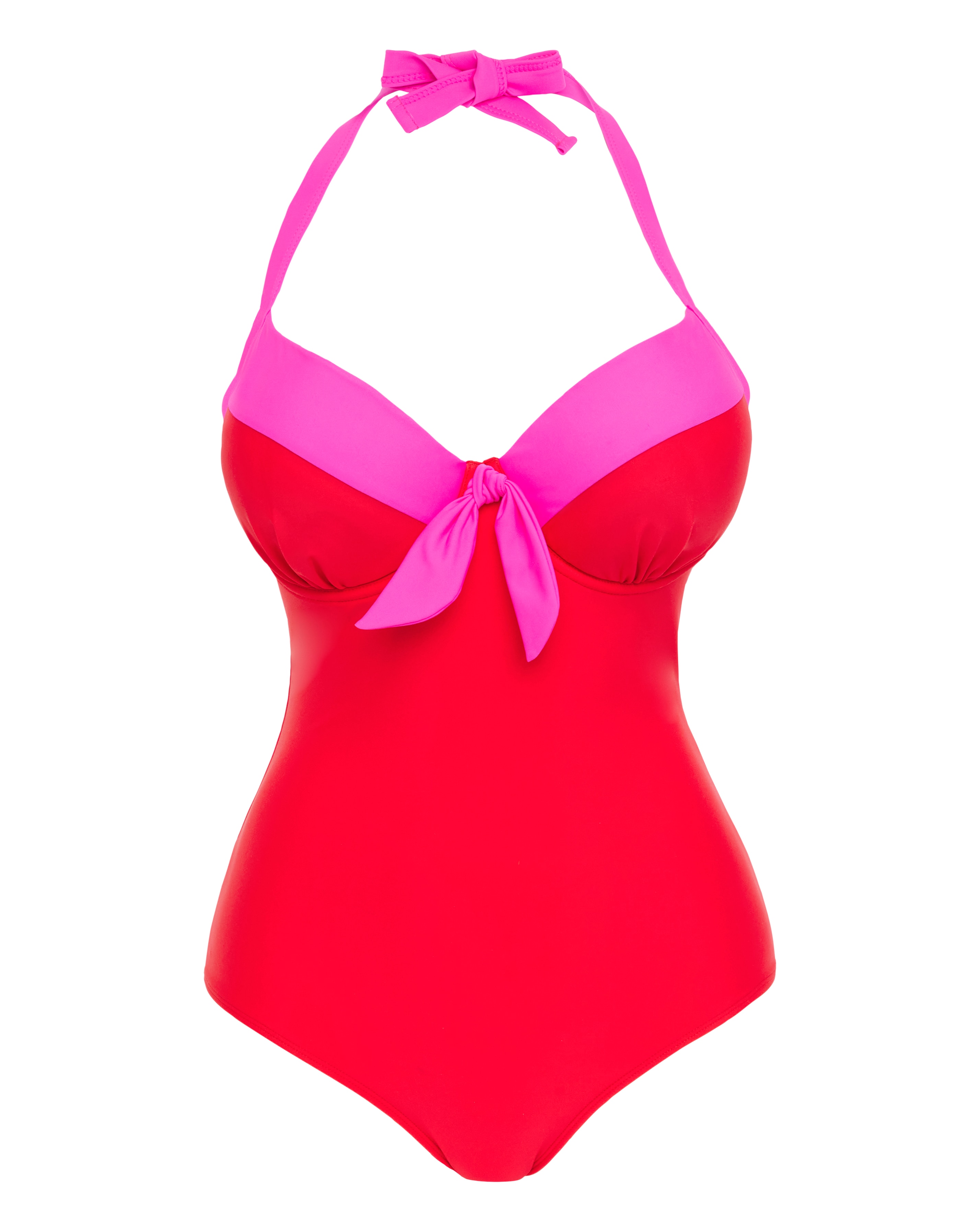 Padded Underwired Plunge Swimsuit