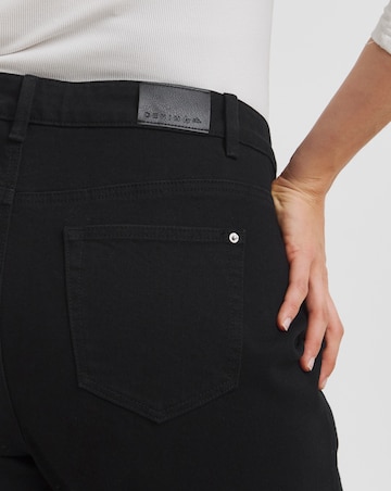 Simply Be Black Tie Front Detail Wide Leg