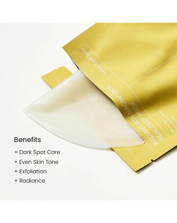 Biodance Radiant Vita Niacinamide Real Deep Mask 4 pcs