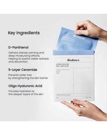 Biodance Hydro Cera Nol Real Deep Mask 4 pcs