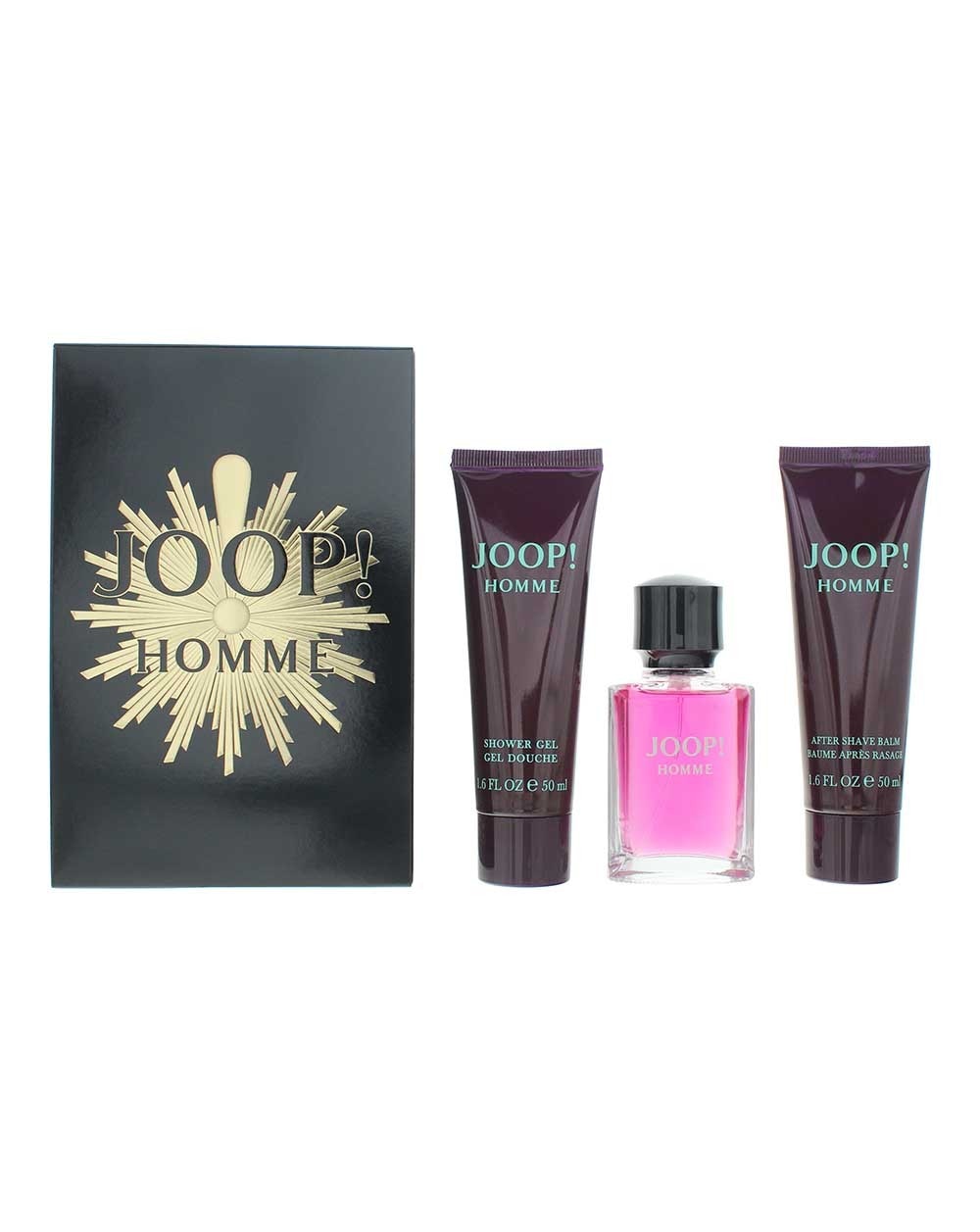 Joop! Homme 3 Piece Gift Set: EdT 30ml - Aftershave Balm 50ml - Shower Gel 50ml