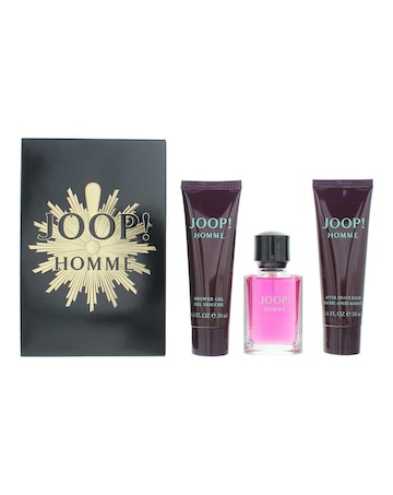 Joop! Homme 3 Piece Gift Set: EdT 30ml - Aftershave Balm 50ml - Shower Gel 50ml