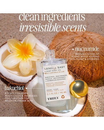 Truly Vanilla Baby Luxury Body Oil 90ml