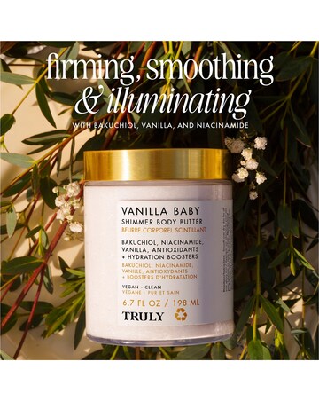 Truly Vanilla Baby Shimmer Body Butter 198ml