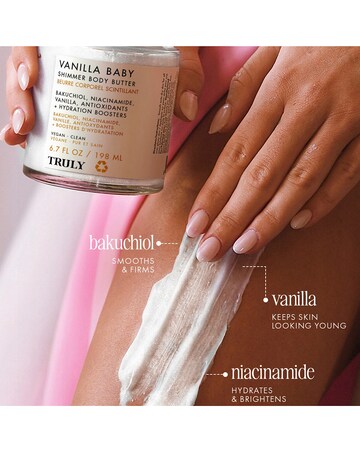 Truly Vanilla Baby Shimmer Body Butter 198ml