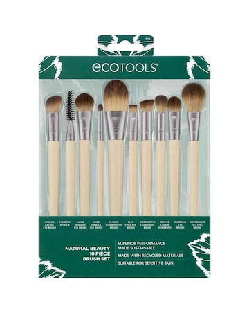 Eco Tools Natural Beauty 10 Piece Makeup Brush Set