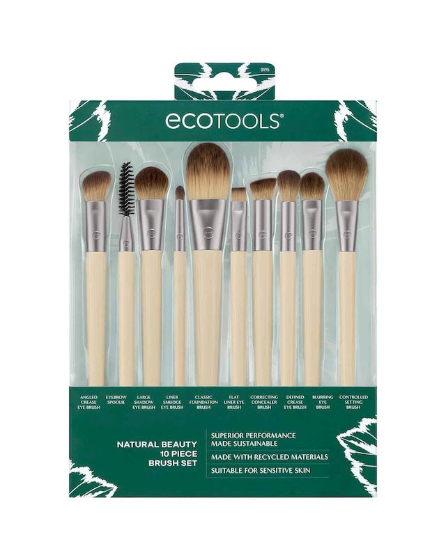Eco Tools Natural Beauty 10 Piece Makeup Brush Set