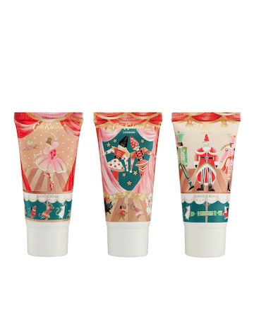 Cath Kidston Nutcracker Theatre Hand Cream Trio & Hand Wash 500ml