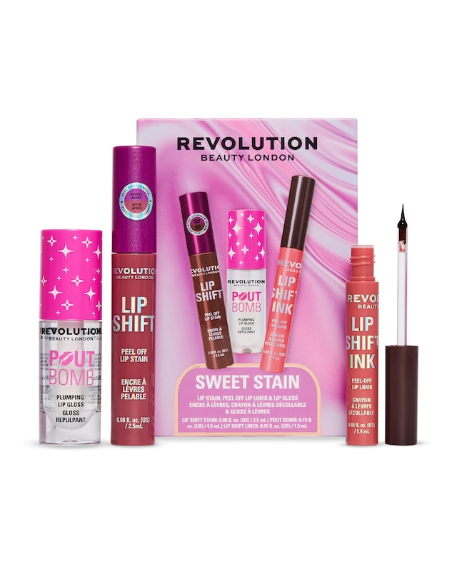 Revolution Sweet Stain Lip Trio